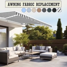 ALEKO Fabric Replacement for 16x10 ft Retractable Awning Patio Sunshade