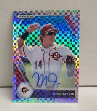 MIKE JARVIS 2021 Prizm Draft Power Plaid Autograph ~ ROOKIE AUTO /17 ~ PIRATES