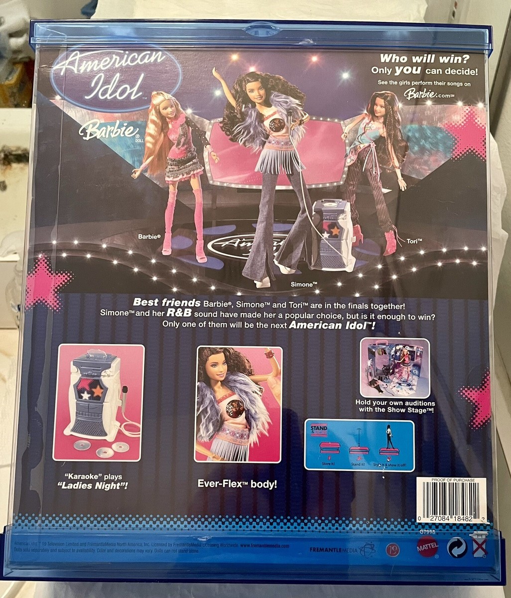 Barbie American Idol Simone Doll Karaoke Plays 