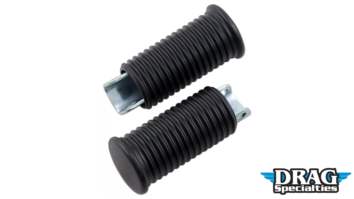 Drag Front Driver Foot Pegs DS-241065 Sportster XL 1952-1990
