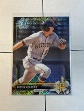 Austin Meadows 2017 Bowman Chrome Prospect Mega Refractor #BCP65 Pirates