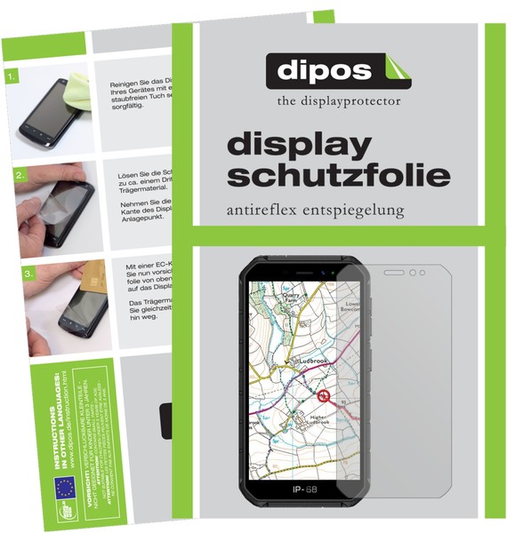 2X Schutzfolie FüR Ulefone Armor X7 Pro Matt Displayschutzfolie Display Schutz-image