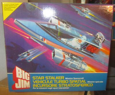 Big Jim INCURSORE STRATOSFERICO STAR STALKER art. 9419 Mattel FONDO DI ...