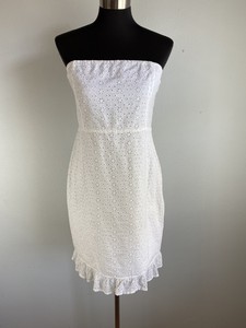 old navy white eyelet dress