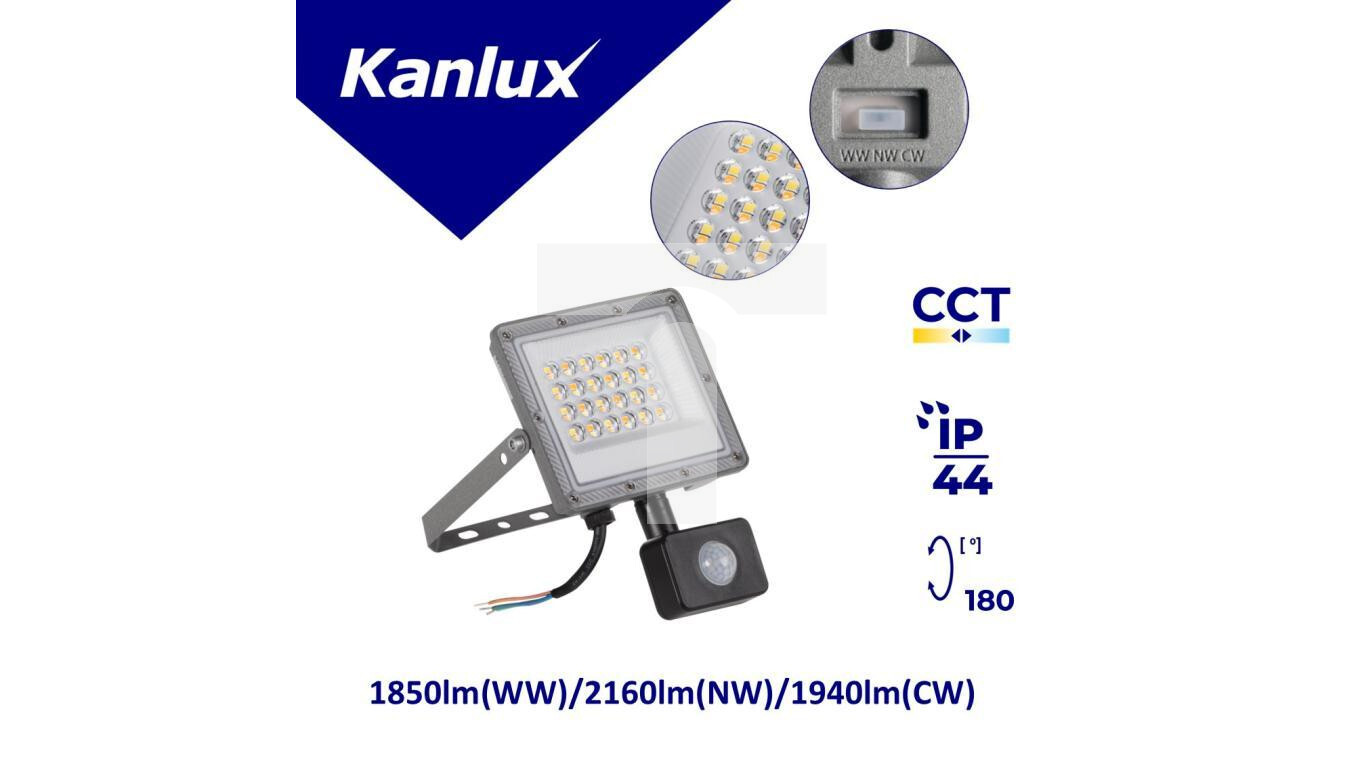 ACETE 20W CCT SE GR 1850lm(WW)/2160lm(NW)/1940lm(CW) 3000K/4000K/6500K IP /T2UK