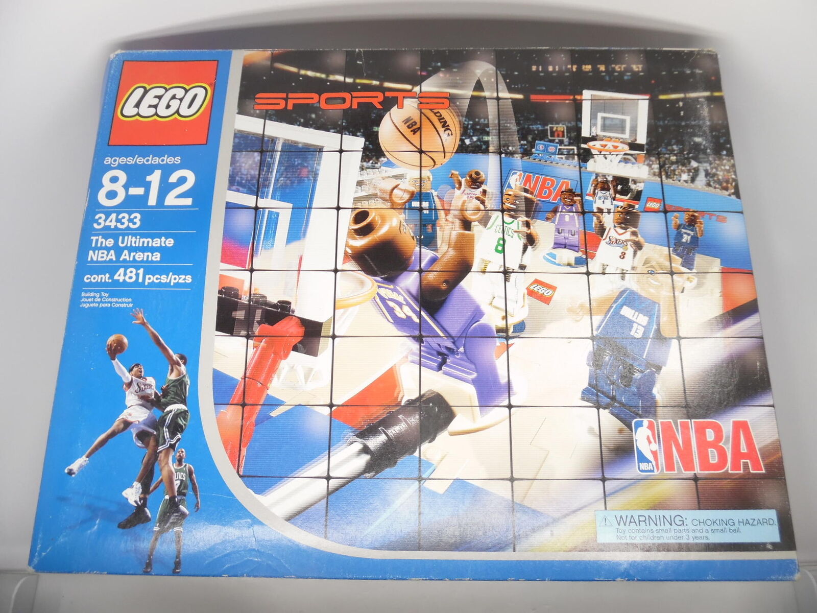 LEGO Sports The Ultimate NBA Arena Building Toy Brick Kit 3433, Age 8-12,  481pcs