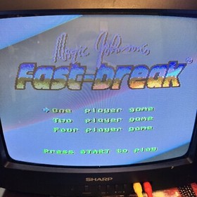 Vintage NES Basketball Lot Nintendo Hoops, Double Dribble, Fast Break, All-Pro