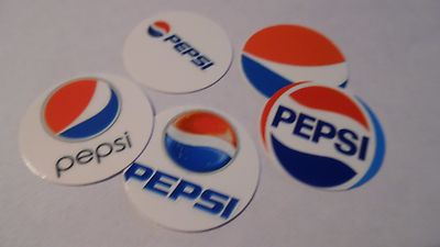 Pre Cut One Inch Bottle Cap Image SODA DRINK PEPSI  Free Shipping