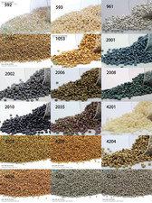 Miyuki Round Rocailles 15/0 Seed Beads - 10grs Bag Various colors - PS32