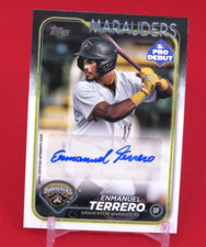 Enmanuel Terrero AUTO 2024 Topps Pro Debut