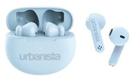 Auricolari Urbanista Austin Azzurro IPX4 Doppio Microfono Controlli Touch 20 Ore