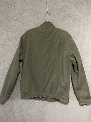 All Son Brand Mens Jacket Military Size Medium Button Up All Son Brand Mens Jacket Military Size Medium Button Up