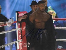Michael B Jordan Signed 11x14 Photo Creed Rocky Autograph Beckett COA