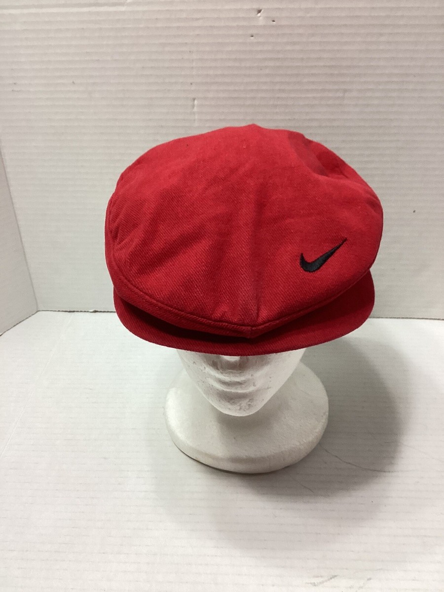 NIKE Size Small Vintage Newpaper Boy Beret Hat Cap Cabbie Newsboy