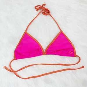 orange bathing suit top