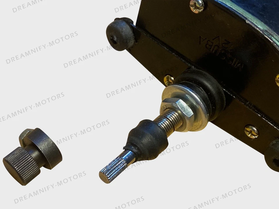 Kit de motor limpiaparabrisas universal 12 voltios se adapta a Willys jeep CJ2A CJ3A CJ3B CJ5 Foto 2 de 4