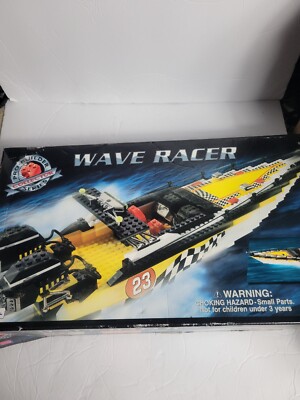 Mega Blocks - ProBuilder Wave Racer  Boat Building Blocks # 9748