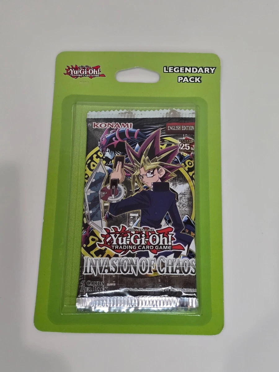 Yu-Gi-Oh! TCG Invasion of Chaos Sealed Collectible Card Game Packs