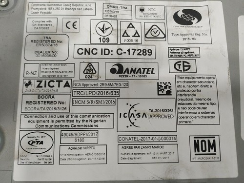 9821908880 autoradio pour CITROEN C-ELYSEE EXCLUSIVE 2012 492532 - Picture 2 of 24
