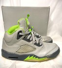 Nike Air Jordan 5 V Retro Green Bean Metallic Silver 3M    Size 9.5M  DM9014-003