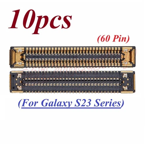 10pcs OEM LCD Display FPC Flex Connector Plug For Samsung Galaxy S23 S23+ Ultra