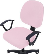 Transform Your Chairs With Elegant Pink Jacquard Slipcovers - Fits Most Styles