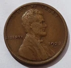 1922-D Lincoln Wheat Cent VF, 1C Penny Denver coin