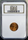 1942-D Lincoln Wheat Cent 1C NGC MS67 RD-Early NGC Holder