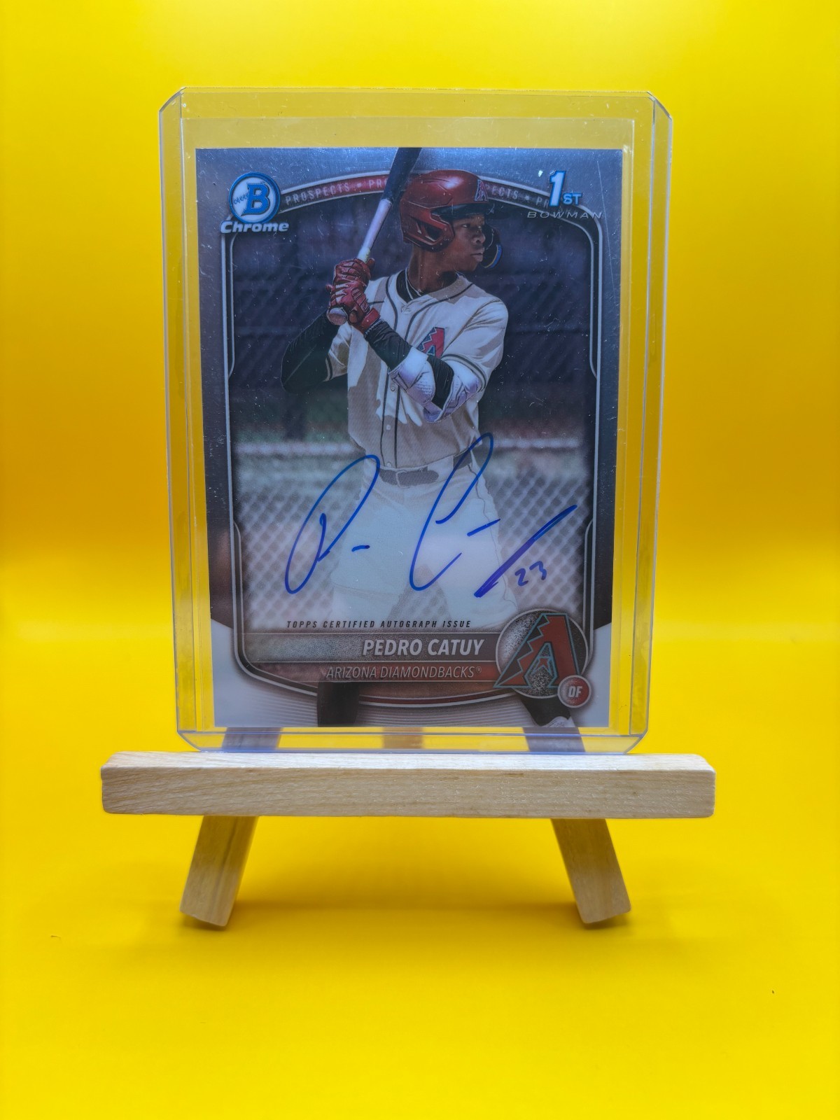 2025 Bowman Chrome - Pedro Catuy 1st Bowman Auto #CPA-PC