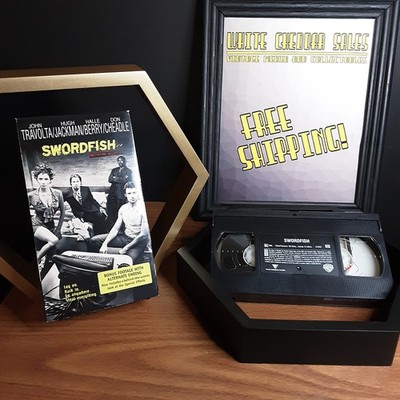 Swordfish - VHS 2001 - Halle Berry - Free Shipping! Buy 2 Get 1 Free!!