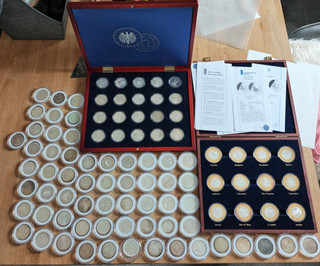 Münzsammlung / Medaillen Münzen Silber etc. Konvolut Sammlung