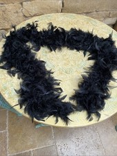 Feather Boa Black 150 Cm