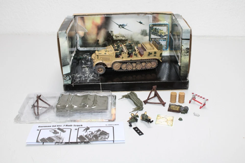 Forces of Valor 1:32 Die Cast Metal 80247 German Sd.Kfz. 7 Half Track OVP (L25) - Bild 2 von 4
