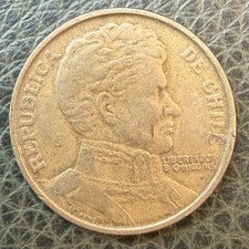 1978 Chile One Peso KM# 208a 5g Aluminum-Bronze Coin