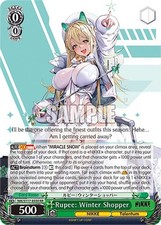 NIKKE Weiss Schwarz Rupee: Winter Shopper NIK/S117-E030 RR Double Rare