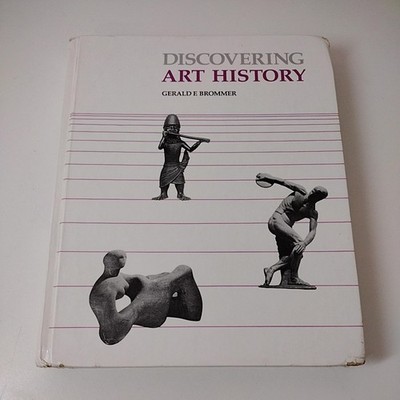 Vintage Discovering Art History Gerald F. Brommer 1981 Hardcover Davis ISBN