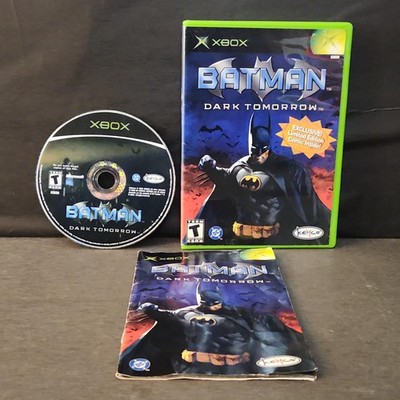 Batman Dark Tomorrow Xbox Game CIB | eBay