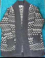 Old Navy Girls Grey Cardigan Sweater S 6-7