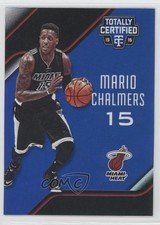 2015-16 Panini Totally Certified Mirror Blue 94/99 Mario Chalmers #23 e5r