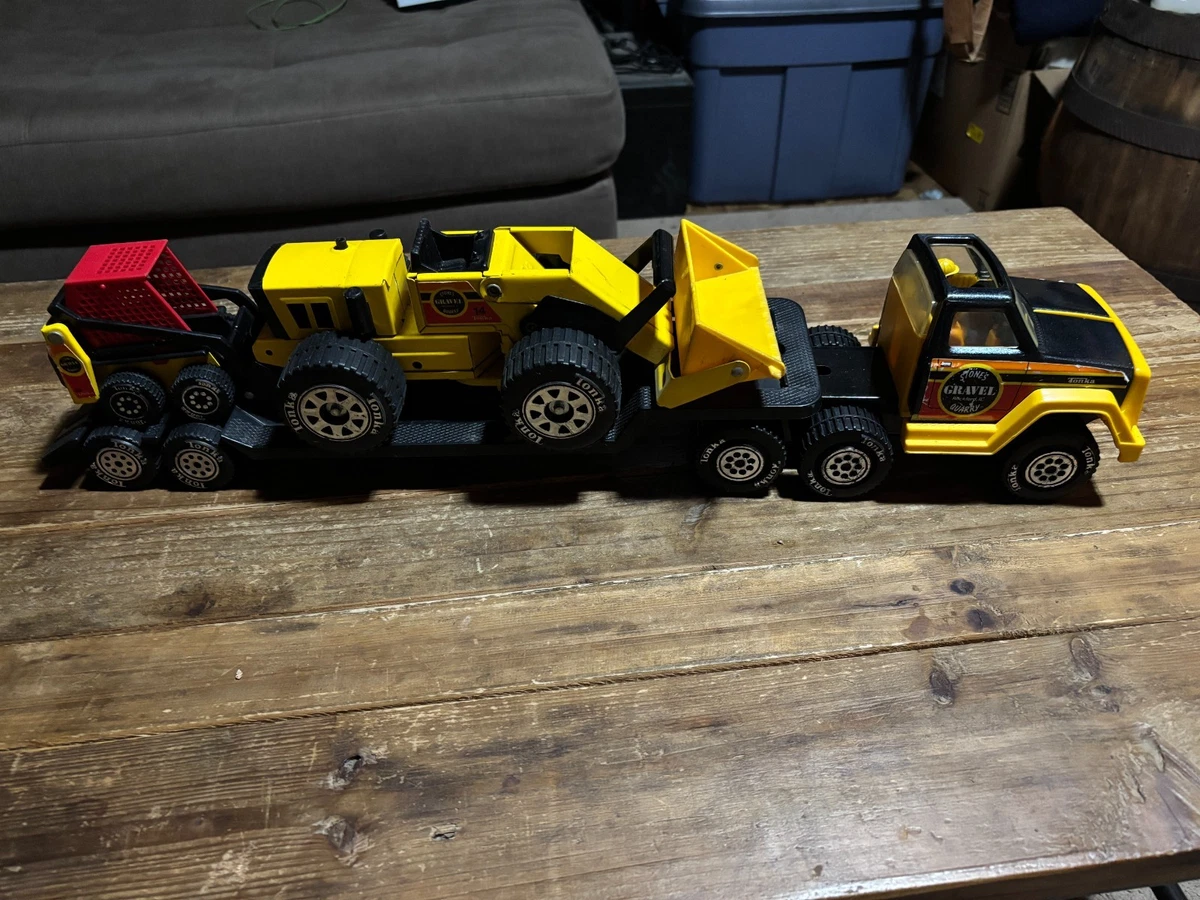 Tonka Plastic Vintage Manufacture Diecast Tractor Trailers/Semis