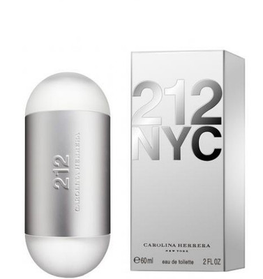 NEW Carolina Herrera 212 NYC Women's EDT 60ml / 2oz - Fresh Floral Scent