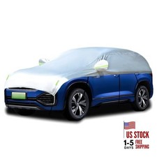 Half Car Cover Car Cover for Sunshade Half Car Body Cover Snow Cover SUV