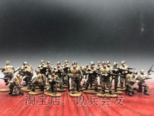 Handmade 1/72 Modern US Army Camouflage 20 Soldiers Model