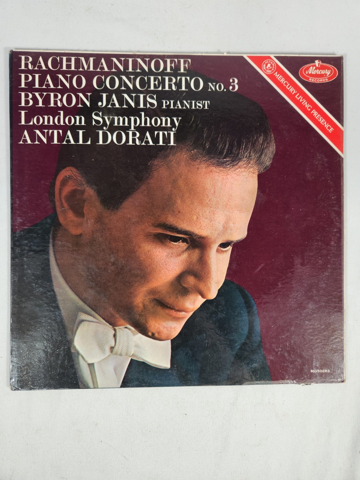 Rachmaninoff Piano Concerto No.3 LP Vinyl Mercury Records MG50283 1961 Collectib