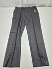 VTG Lauren Ralph Lauren Dress Pants Mens 38x34 Gray Wool Flat Front Flannel NWT