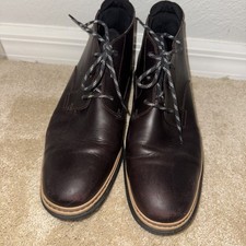 Cole Haan Originalgrand WaterProof Chukka boots Mahogany C33457 Men  s Size 10