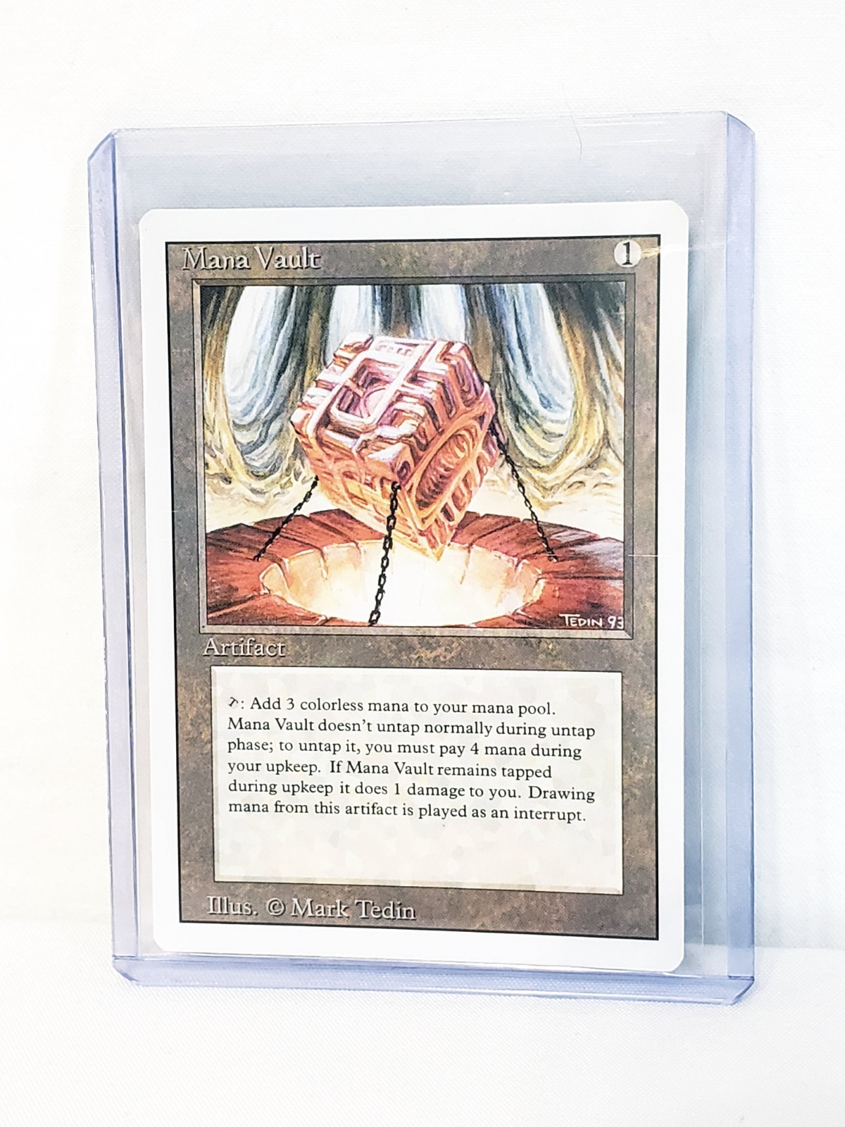 1994 Magic: The Gathering - Revised(3rd) - MANA VAULT - Vintage Rare - NM