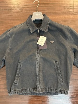 Prada Men s Denim blouson jacket (Size XL)