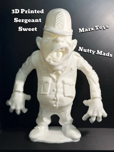 Sergeant Sweet Marx Nutty Mads 3D Printed Figure