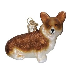 Décoration ornement de Noël ancien monde Pembroke Welsh Corgi 12342 BOITE GRATUITE neuve